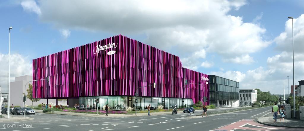 Hampton By Hilton Aachen Tivoli Hotel Exterior foto